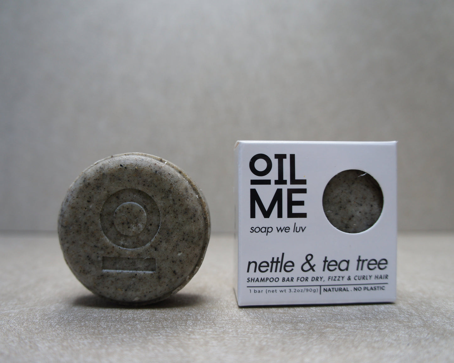 Nettle & Tea Tree Shampoo Bar In Travel Tin