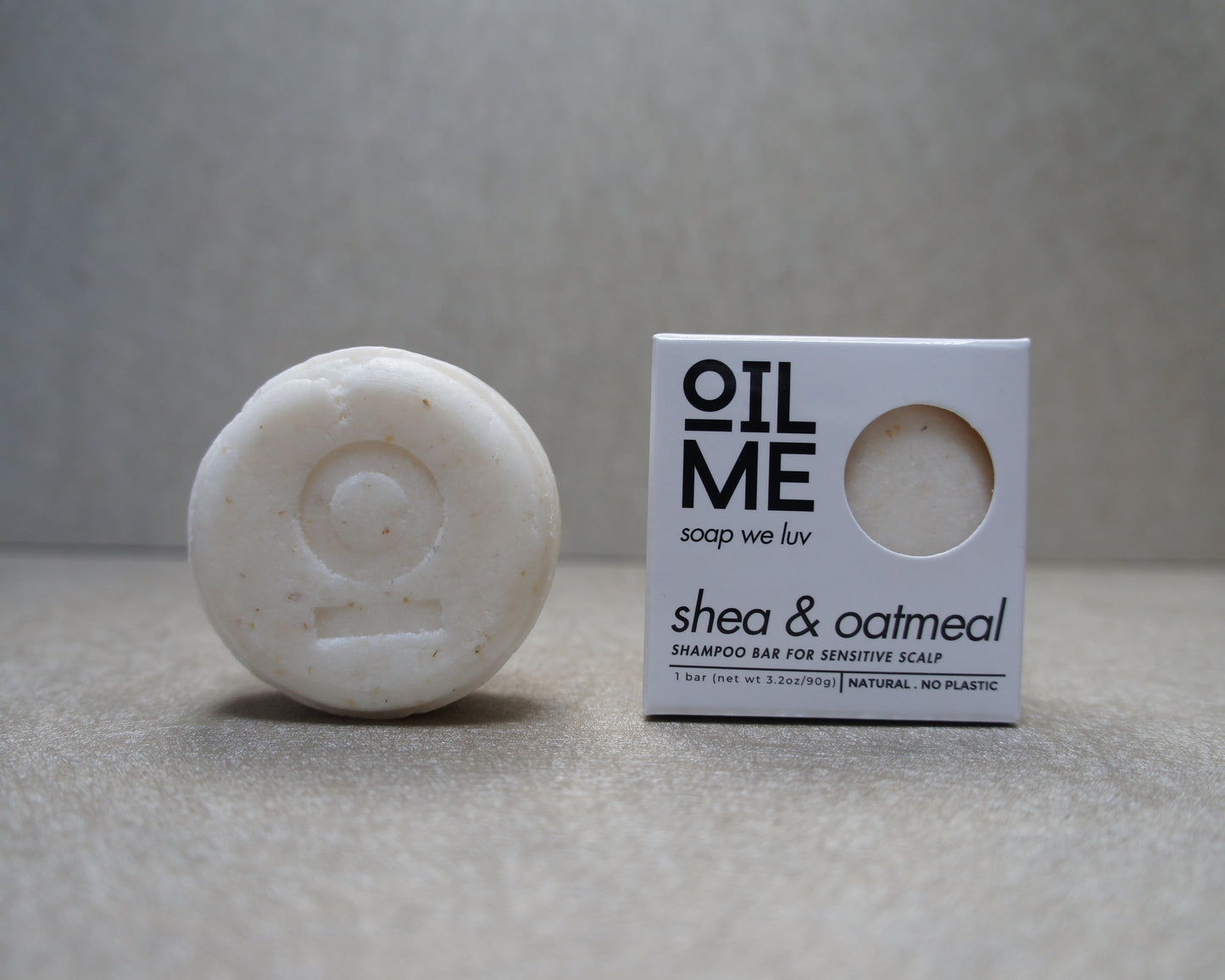 Shea & Oatmeal Shampoo Bar for Sensitive Scalp