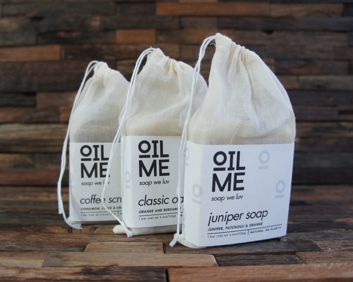 Soap trio + Cotton Bag