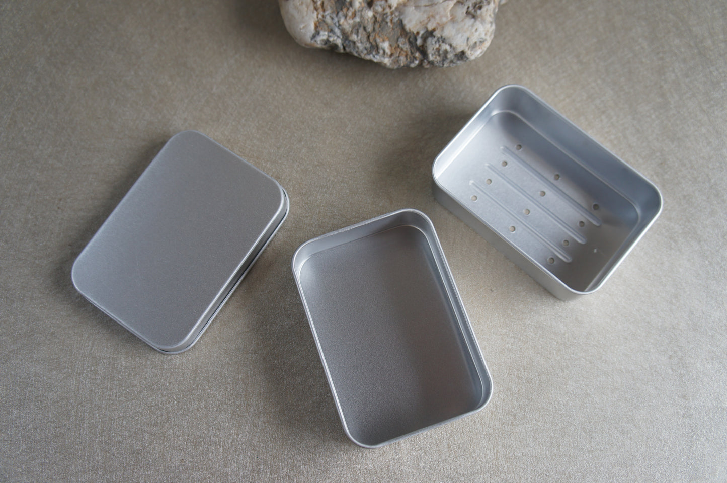 Patchouli & Lavender Turmeric Soap In Travel Tin