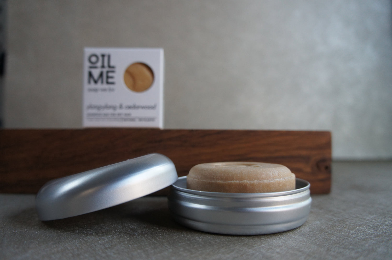 SHAMPOO BARS IN TRAVEL TIN