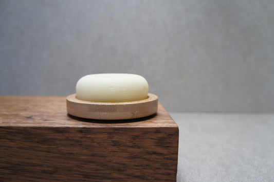 Bamboo Soap Dish Round