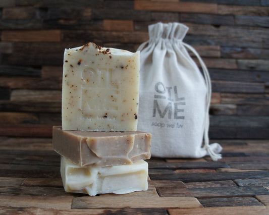 Soap trio + Cotton Bag