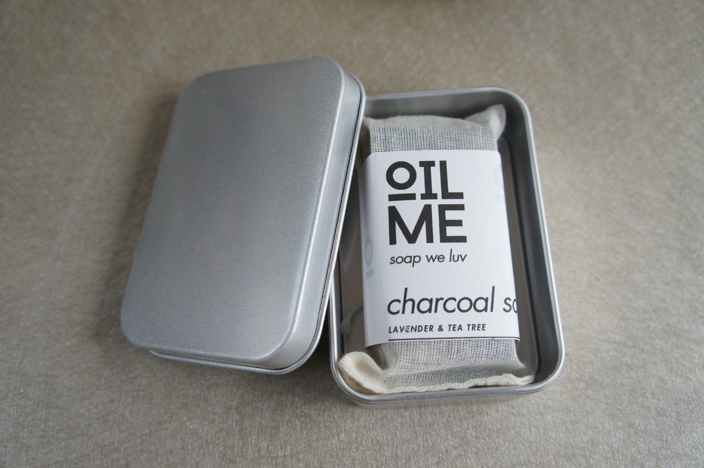 Nettle Soap Bar in Travel Tin