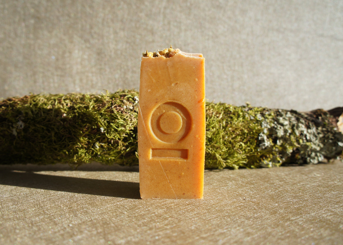Patchouli & Lavender Turmeric Soap In Travel Tin