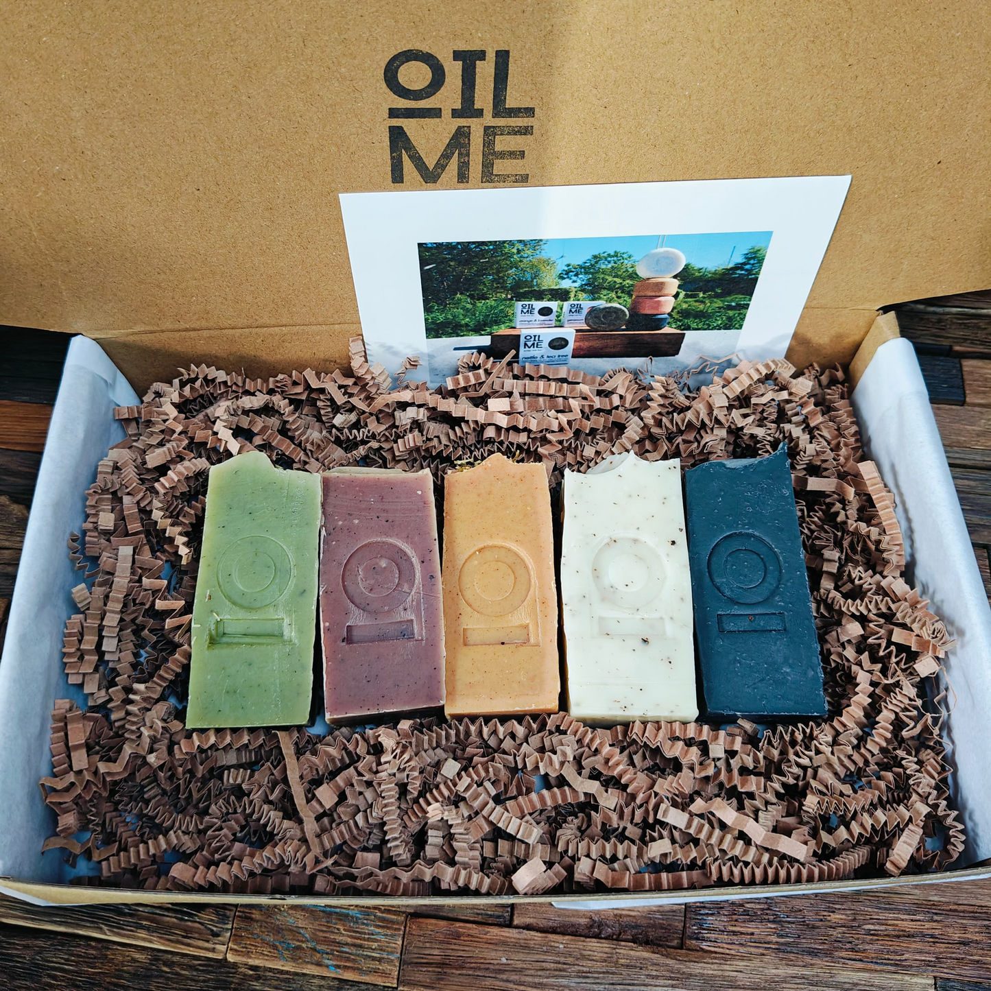 5 Mini Soap Bar Gift