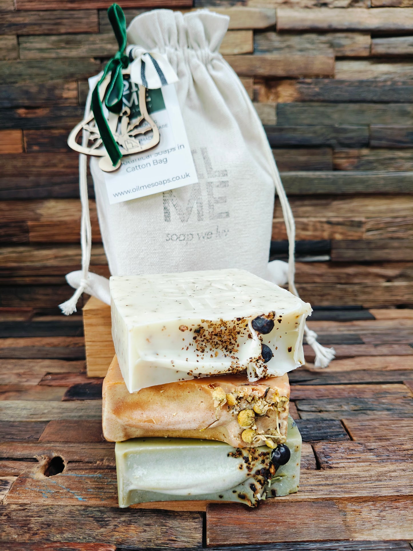 Soap trio + Cotton Bag