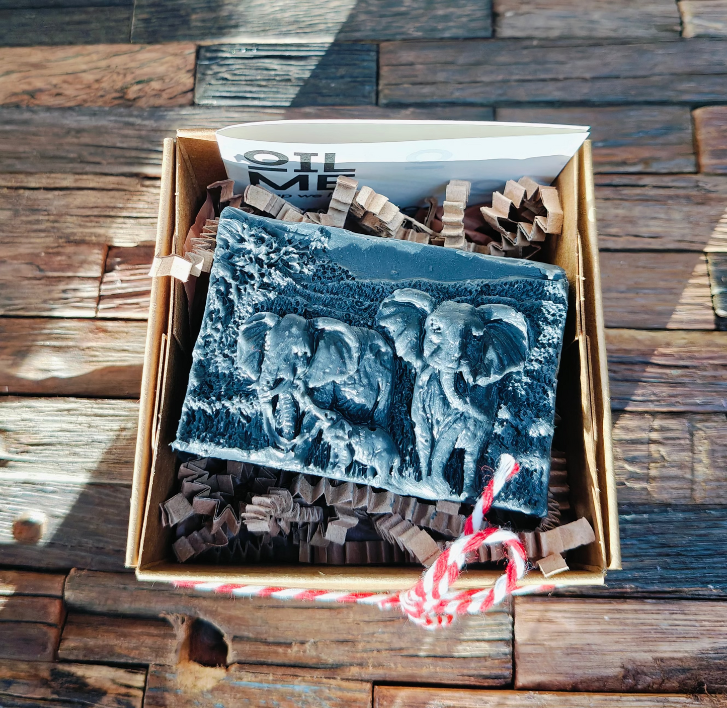 Christmas soap gift box