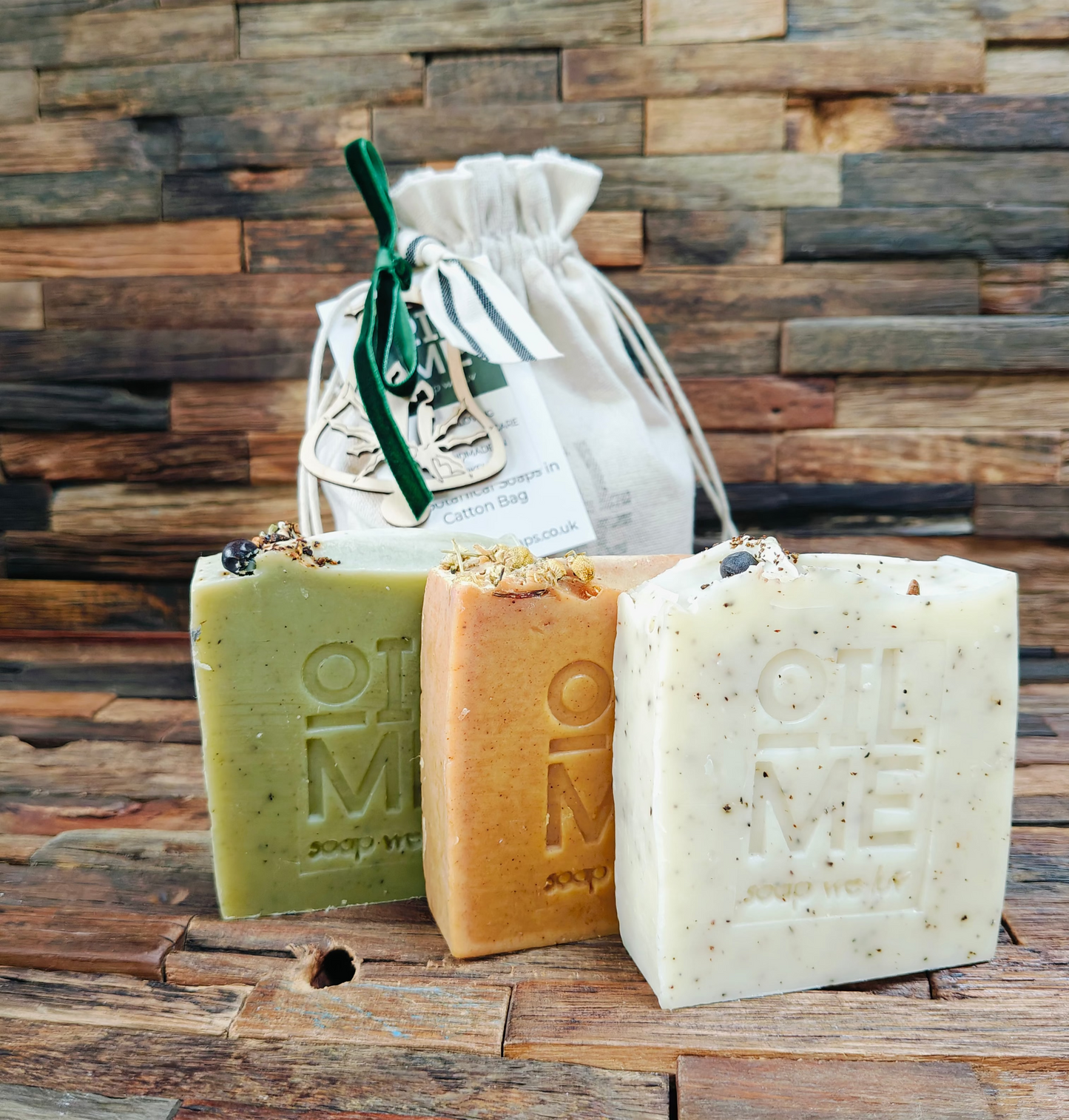 Soap trio + Cotton Bag