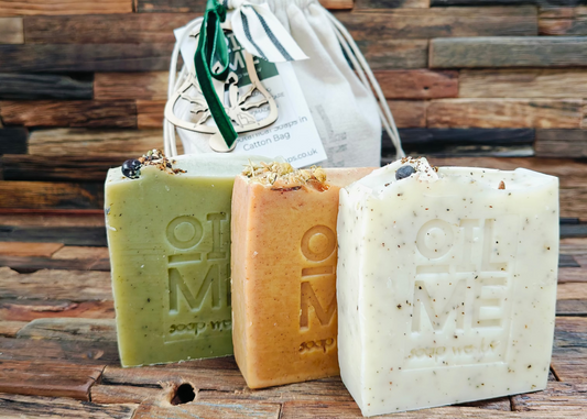 Soap trio + Cotton Bag