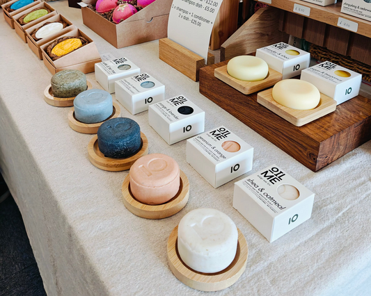 Bamboo Soap Dish Round