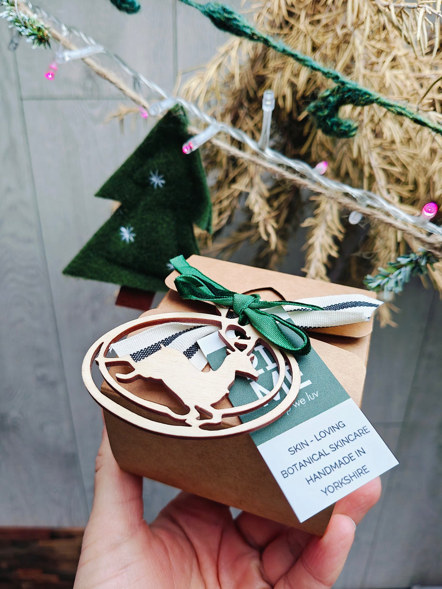 Christmas soap gift box