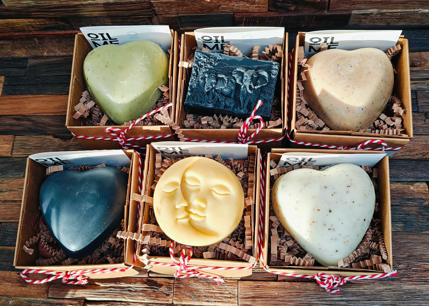 Christmas soap gift box
